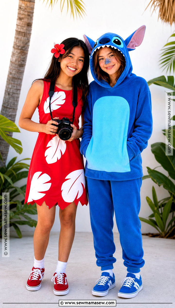 Lilo And Stitch Costume - 40 halloween costumes teenage girl duo