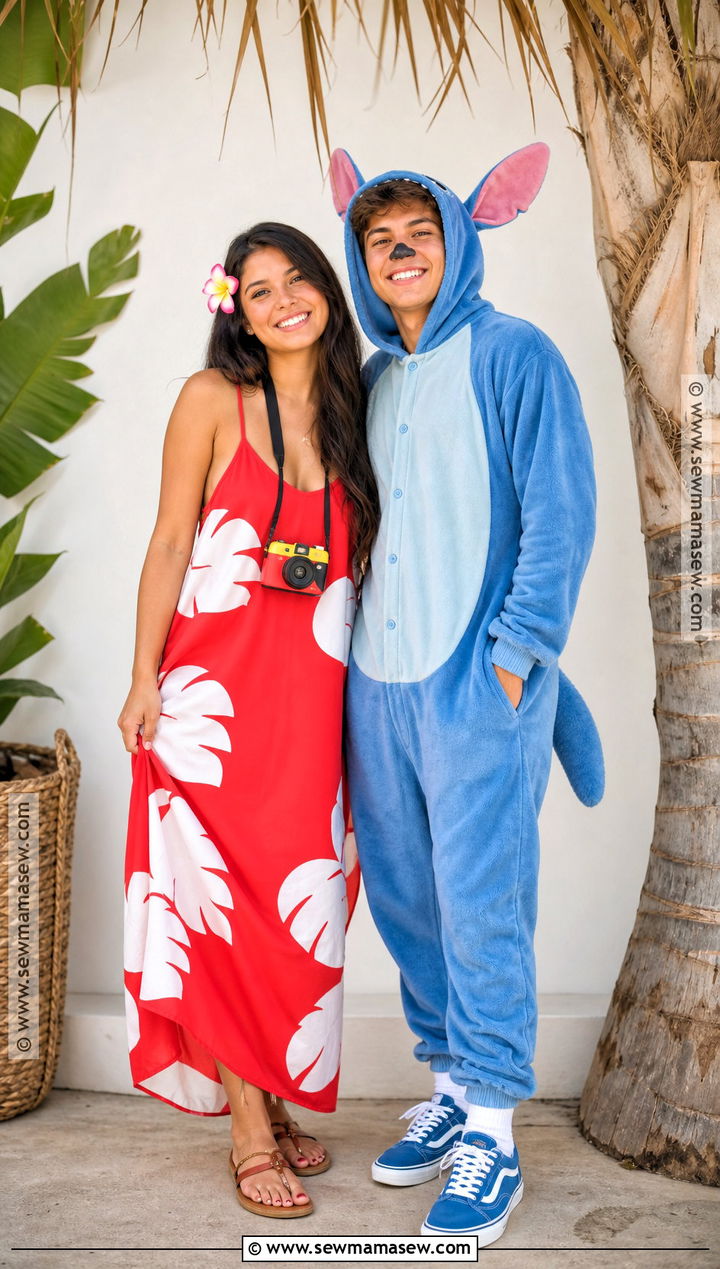 Lilo And Stitch Duo Costume - 45 2025 Halloween Costumes