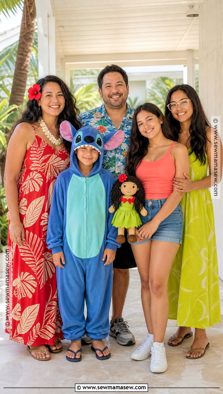 Lilo And Stitch Family Costume - 35 disney family costumes