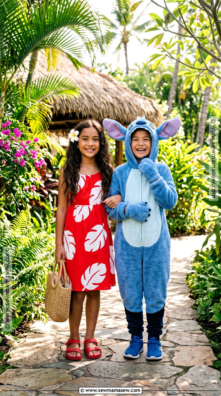 Lilo And Stitch Friend Costume - 30 friend halloween costumes two