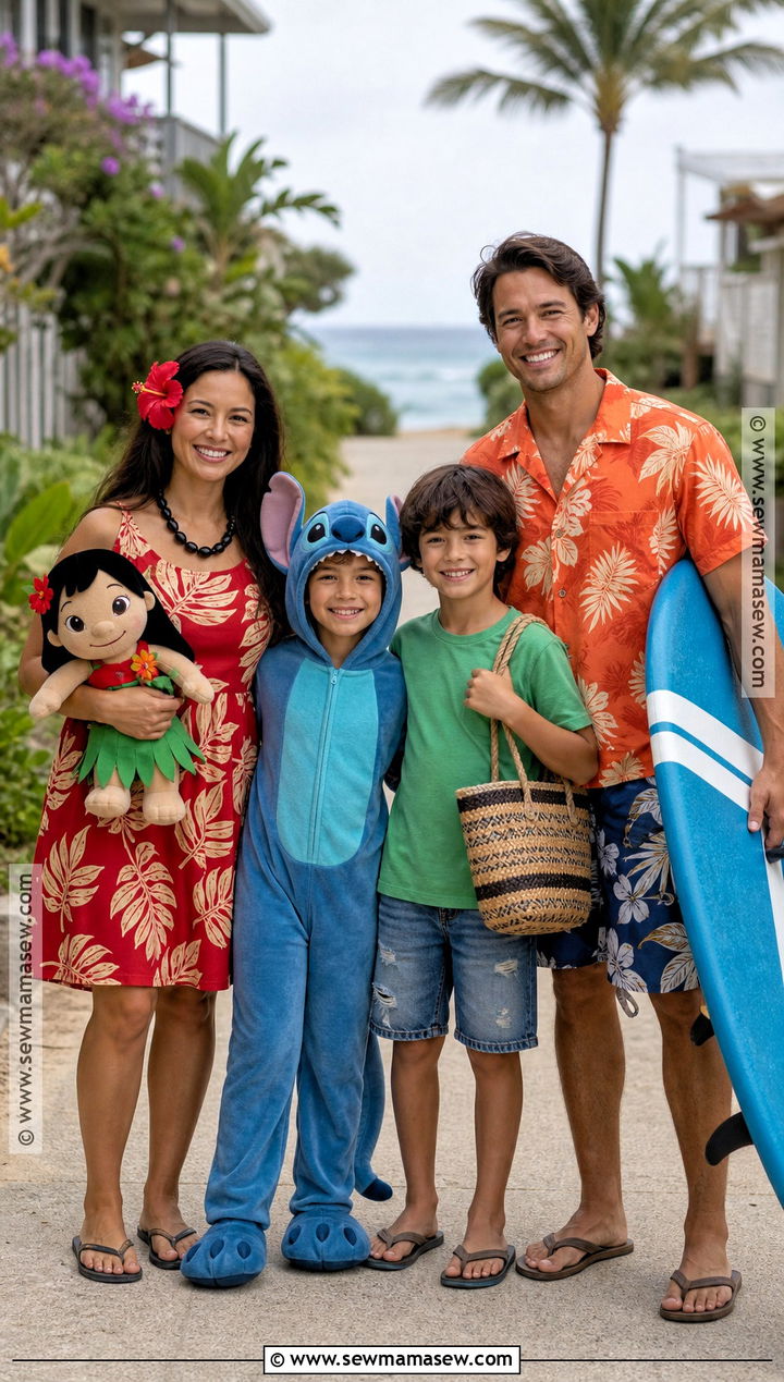 Lilo Stitch Nani And David Family Costume - 40 lilo and stitch costume ideas