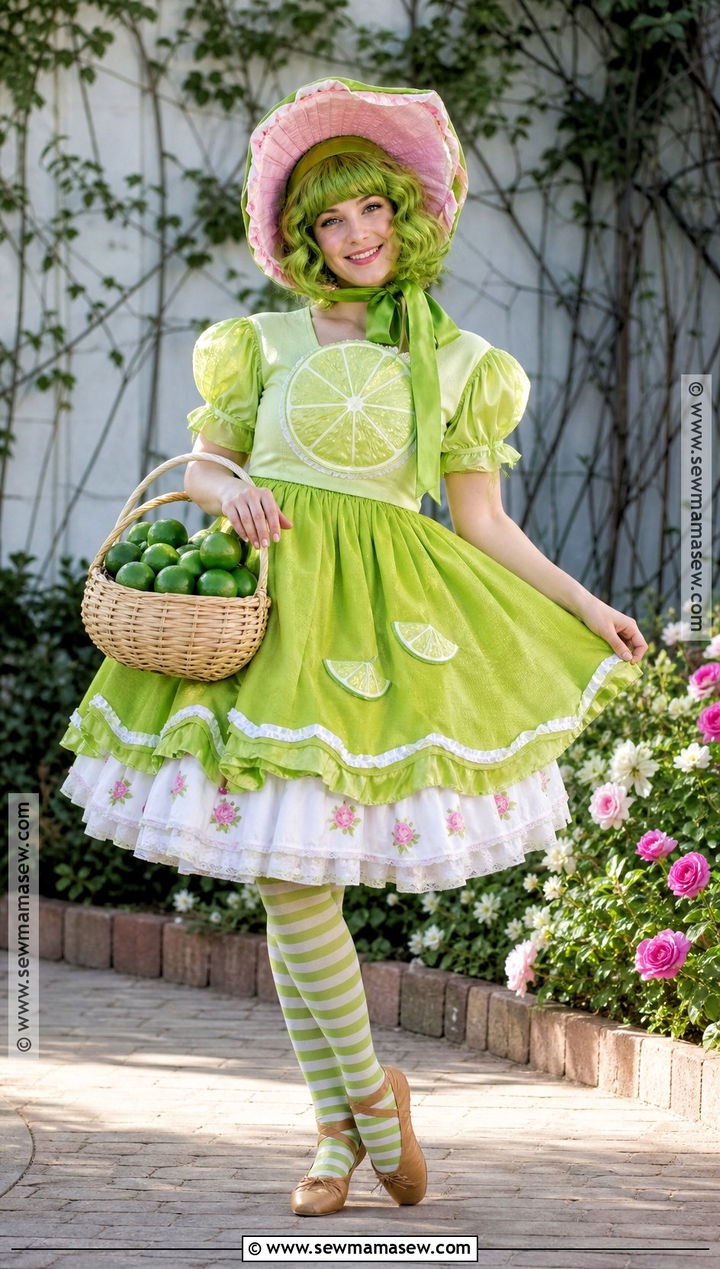 Lime Chiffon Costume - 30 strawberry shortcake and friends costume ideas