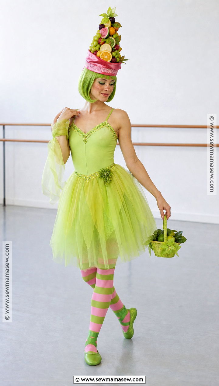 Lime Chiffon Strawberry Shortcake Costume - 50 strawberry shortcake costume ideas