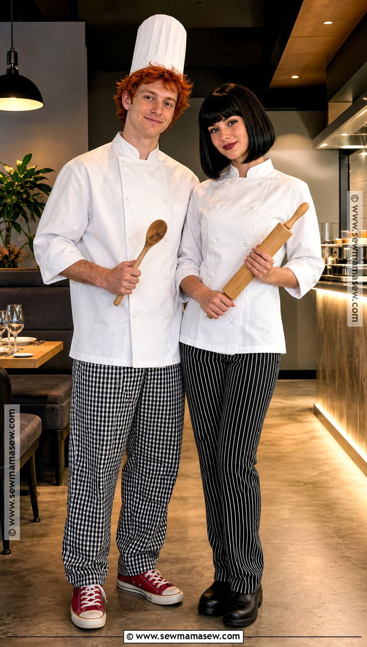 Linguini And Colette Couple Costume - 30 Chef And Ratatouille Costume Ideas