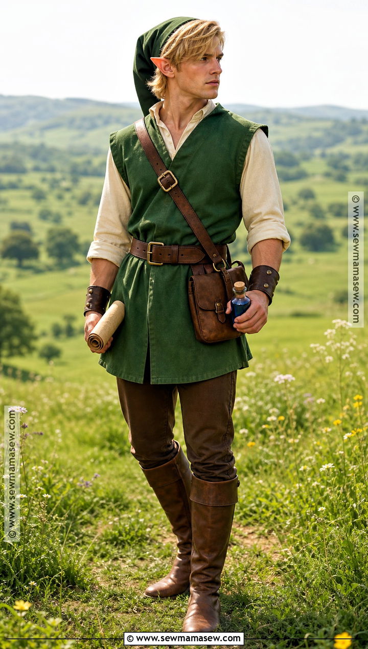 Link Adventurer Costume - 40 men costume ideas