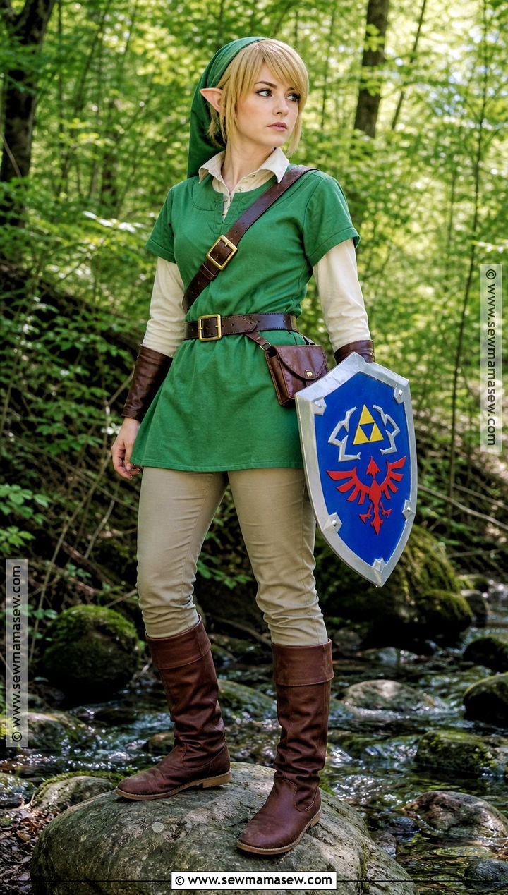 Link Cosplay With Natural Hero Makeup - 30 maquillaje cosplay ideas