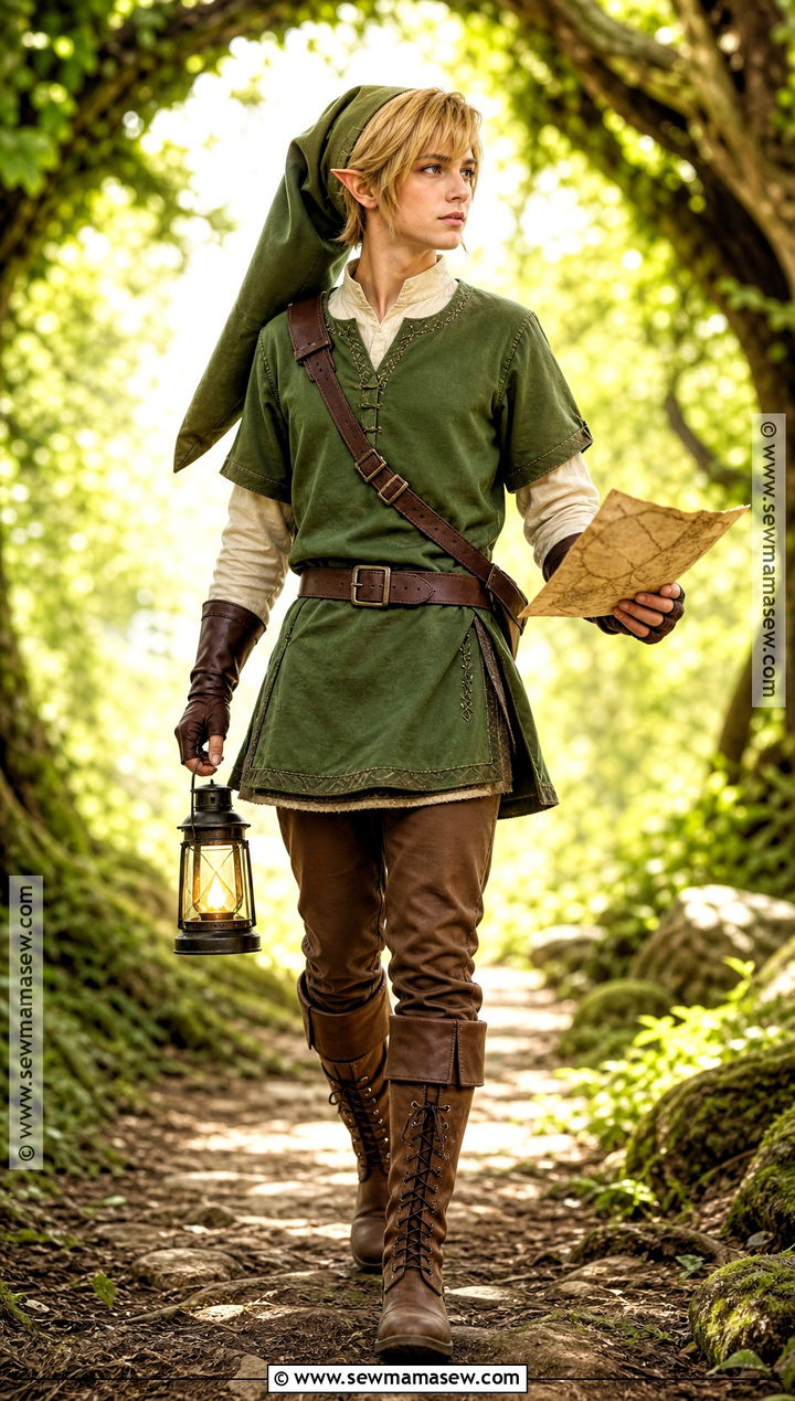 Link Costume With Green Tunic - 30 character costume ideas