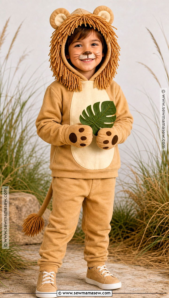 Lion Cat Costume - 30 cat costume ideas for kids