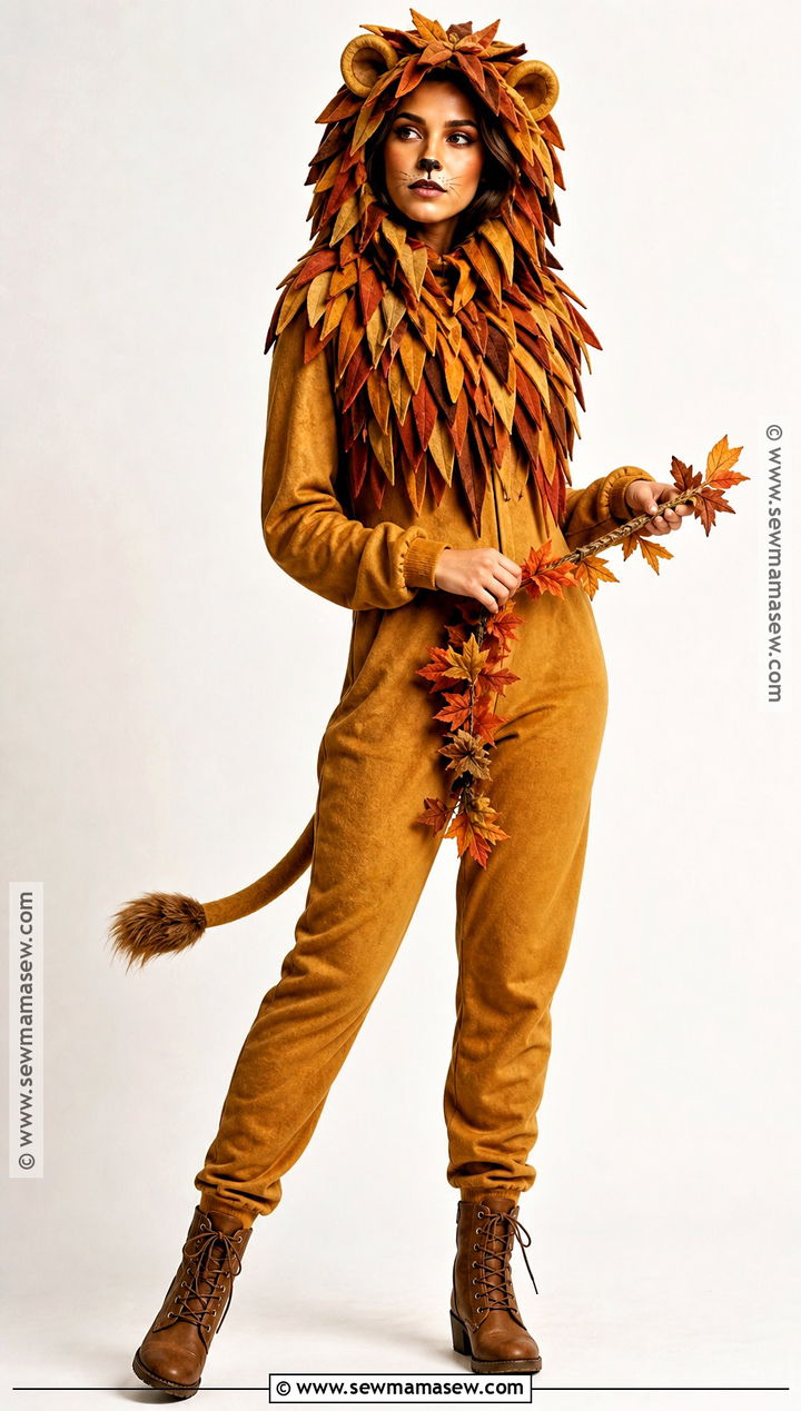 Lion Halloween Costume - 40 animal halloween costumes