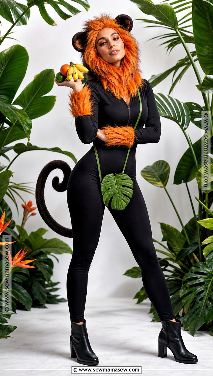 Lion Tamarin Monkey Costume - 35 Monkey Costume Ideas for Women