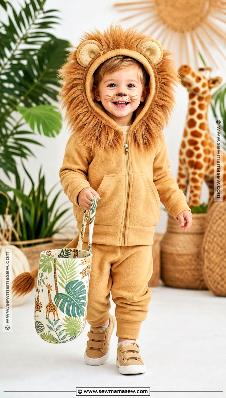 Lion Toddler Costume - 30 halloween toddler costumes