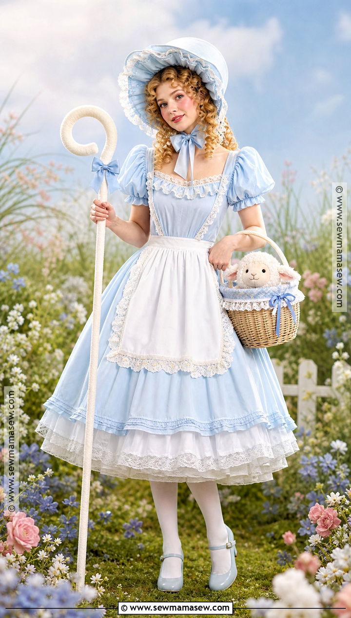 Little Bo Peep Costume - 30 Fairytale Characters Costumes
