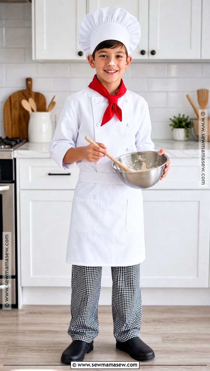 Little Chef Costume - 40 halloween costumes for boys