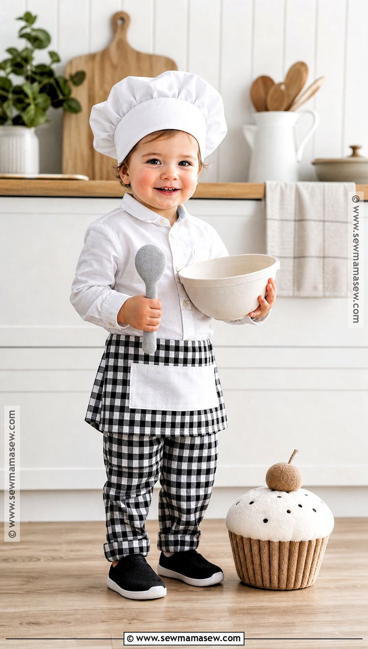 Little Chef Toddler Costume - 30 halloween toddler costumes