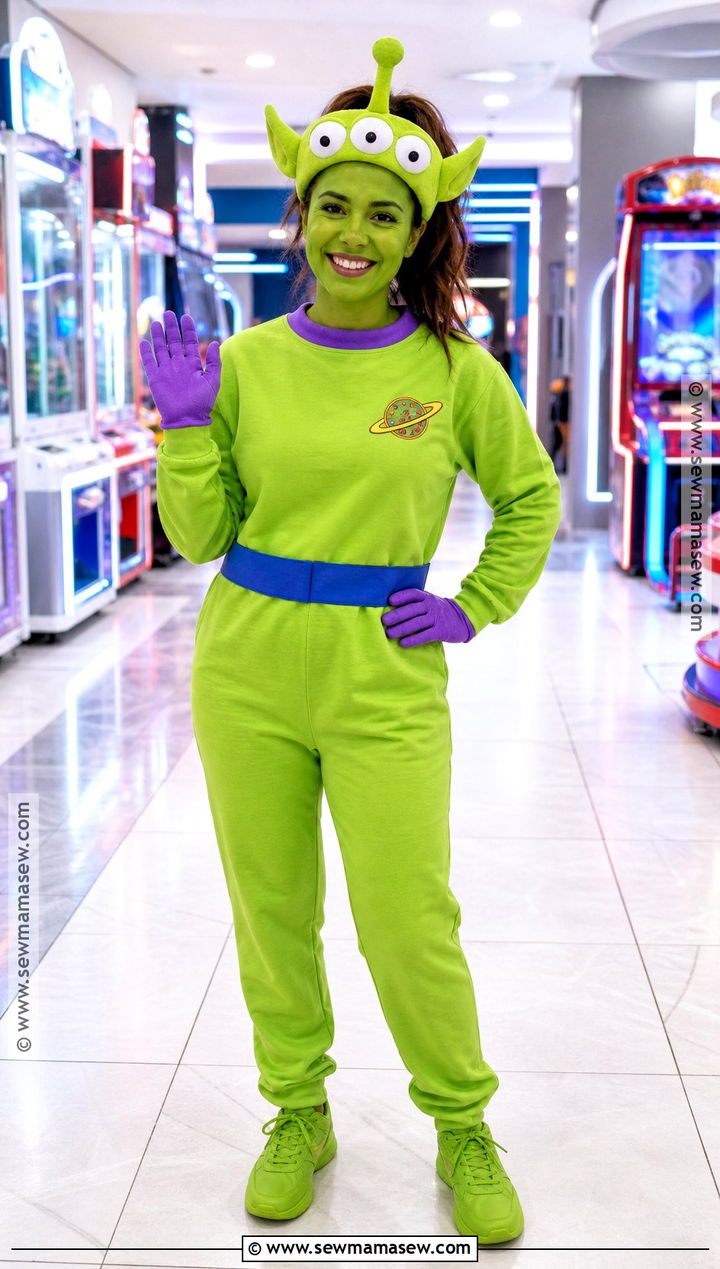 Little Green Alien Costume - 40 toy story halloween costumes