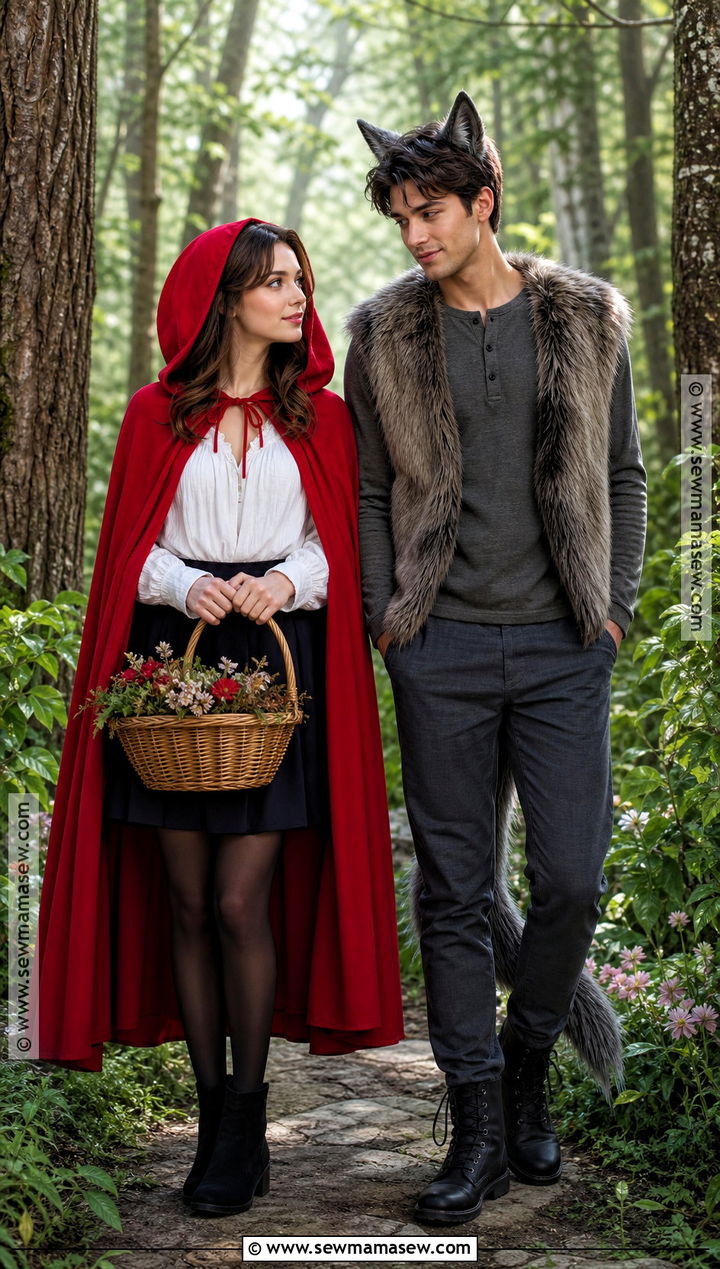 Little Red Riding Hood And Wolf Costume - 30 two person costume ideas