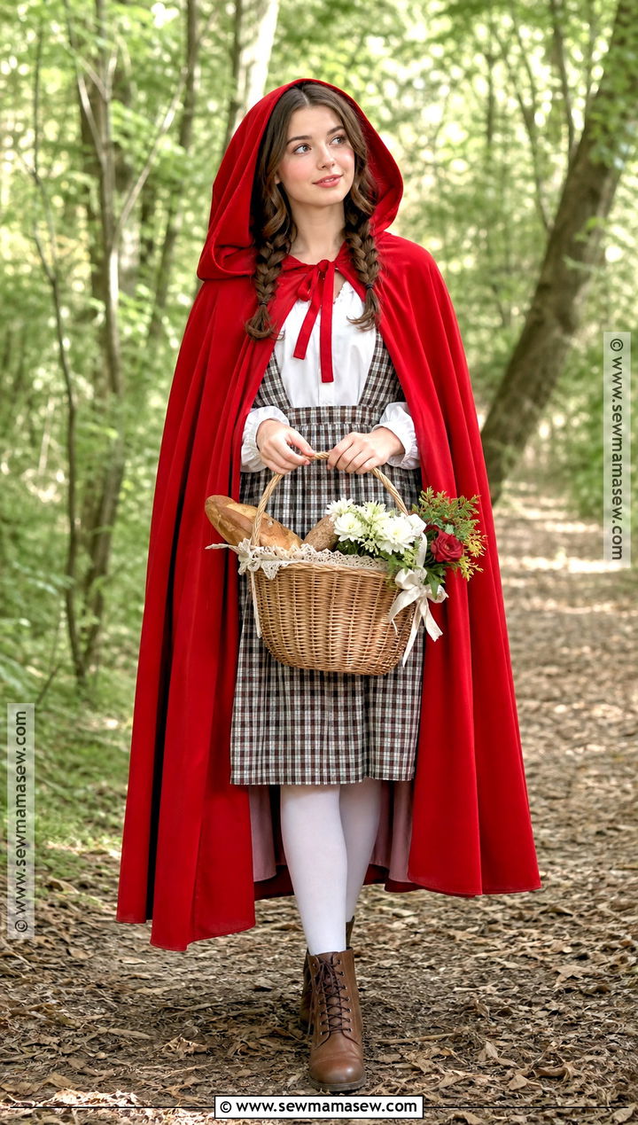 Little Red Riding Hood Costume - 35 book characters costumes