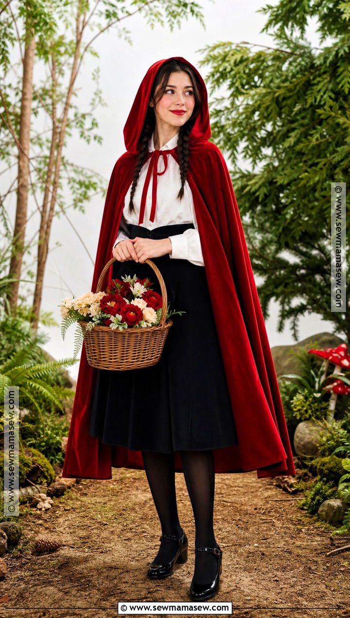 Little Red Riding Hood Costume - 35 Halloween Costumes Women Easy