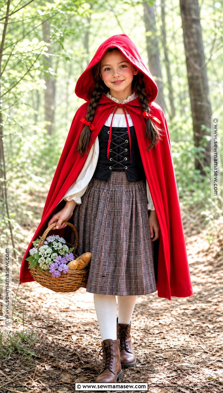 Little Red Riding Hood Costume - 40 book characters dress up ideas