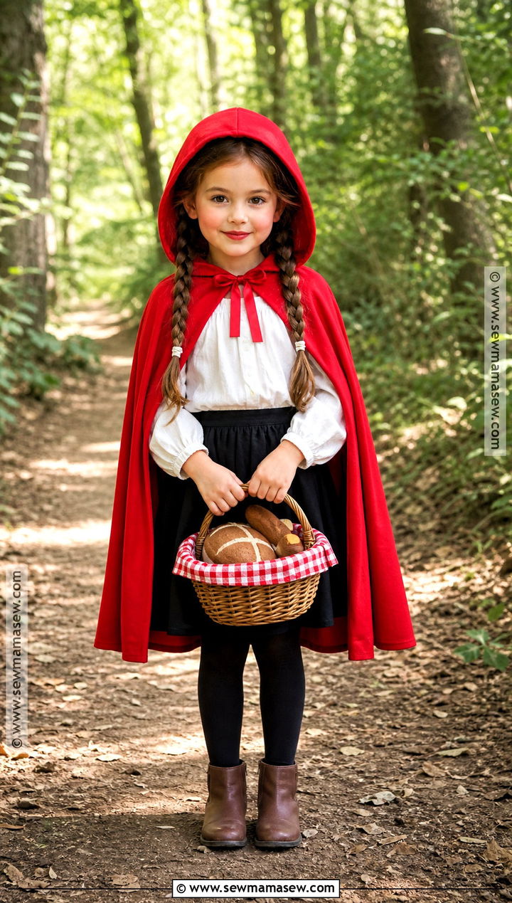 Little Red Riding Hood Costume - 40 story book character costumes