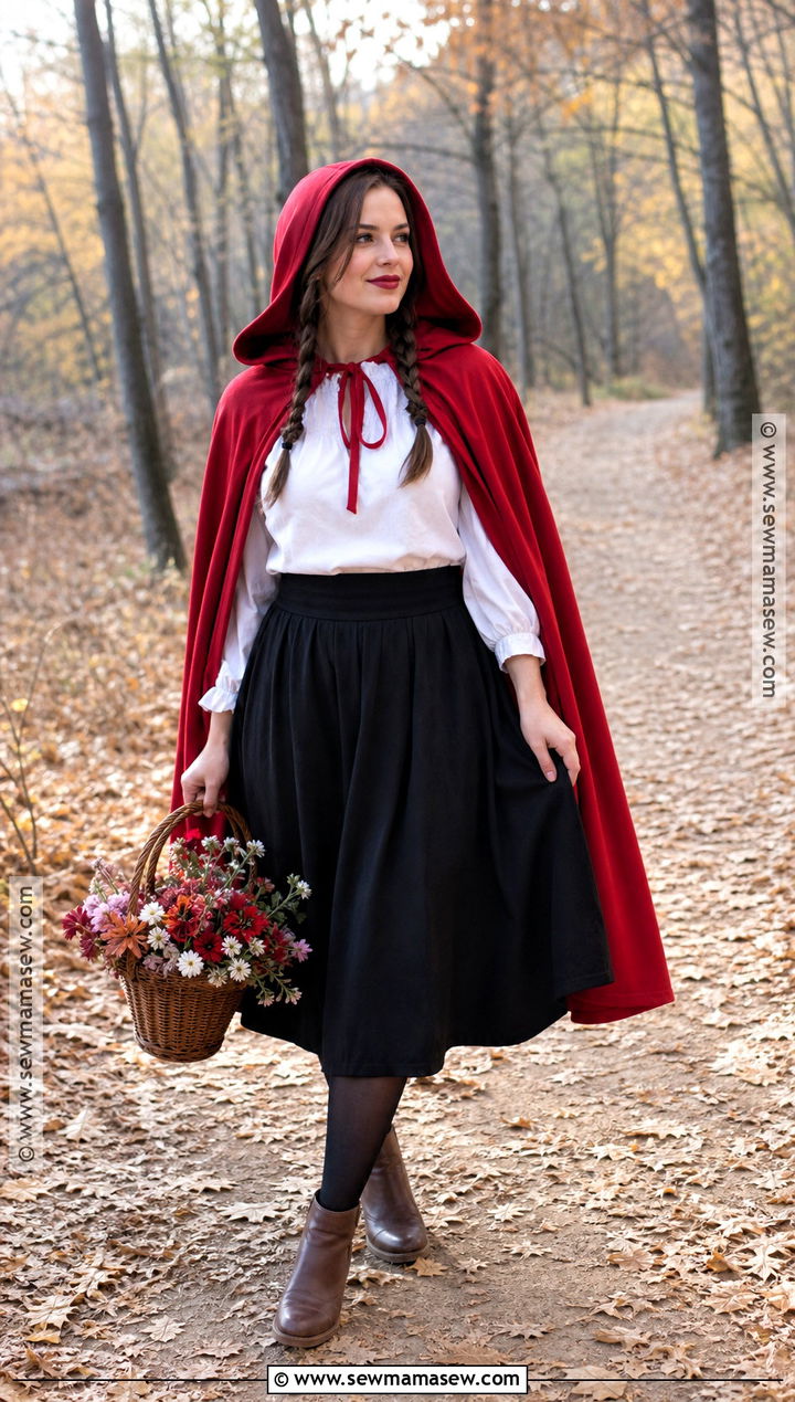 Little Red Riding Hood Costume - 50 easy halloween costumes for women