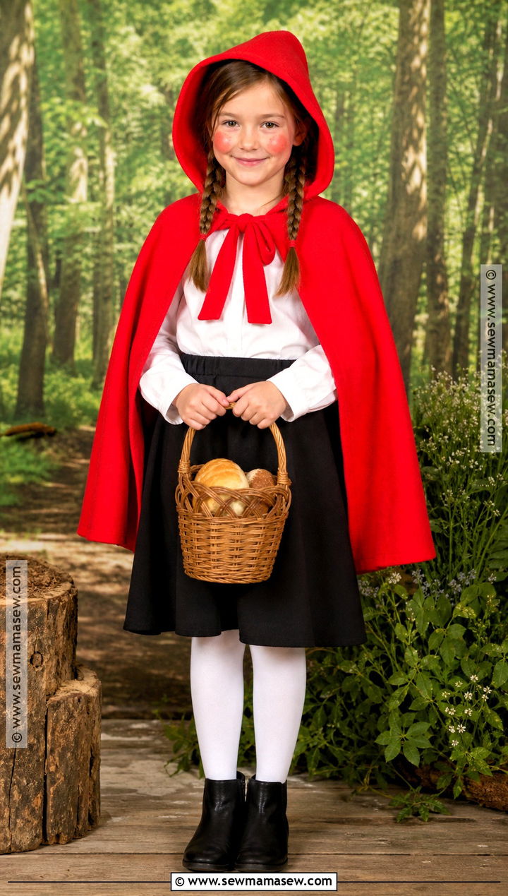 Little Red Riding Hood Costume - 30 easy storybook character costumes