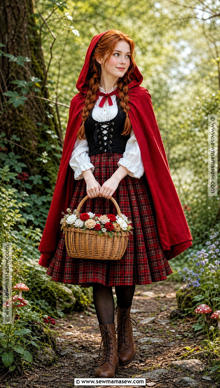 Little Red Riding Hood Costume - 30 halloween costumes for redheads