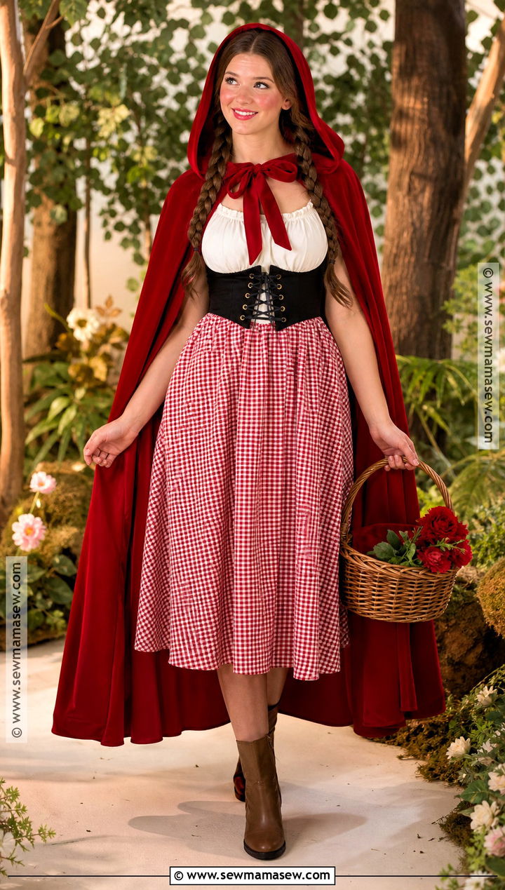 Little Red Riding Hood Costume - 30 red cape costume ideas