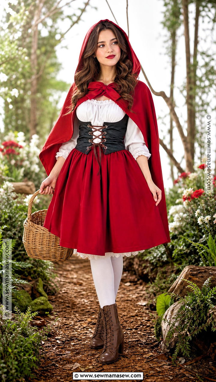 Little Red Riding Hood Costume With Cape - 45 cute costumes