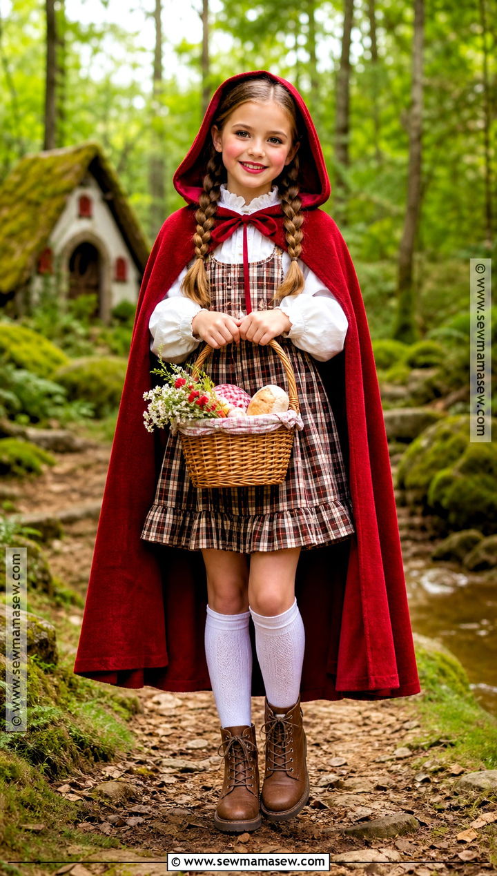 Little Red Riding Hood Costume With Cape - 45 world book day costumes