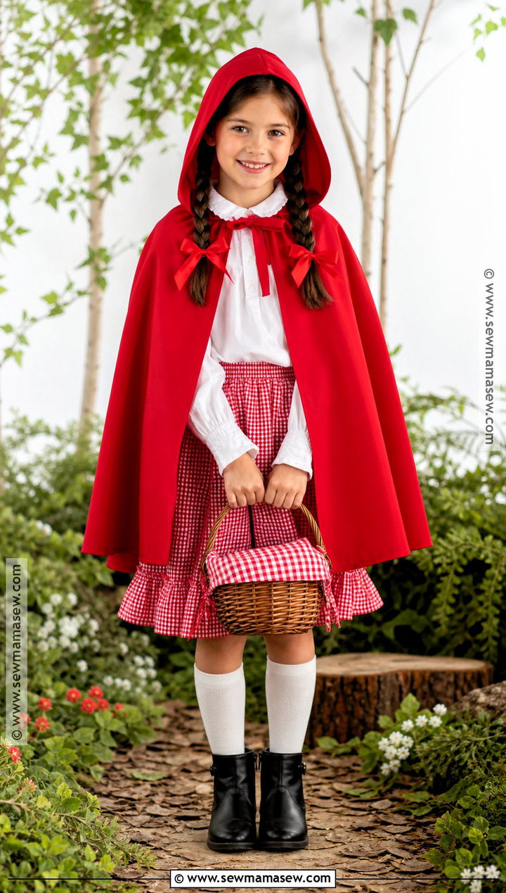Little Red Riding Hood Costume With Cape - 35 book character dress up ideas