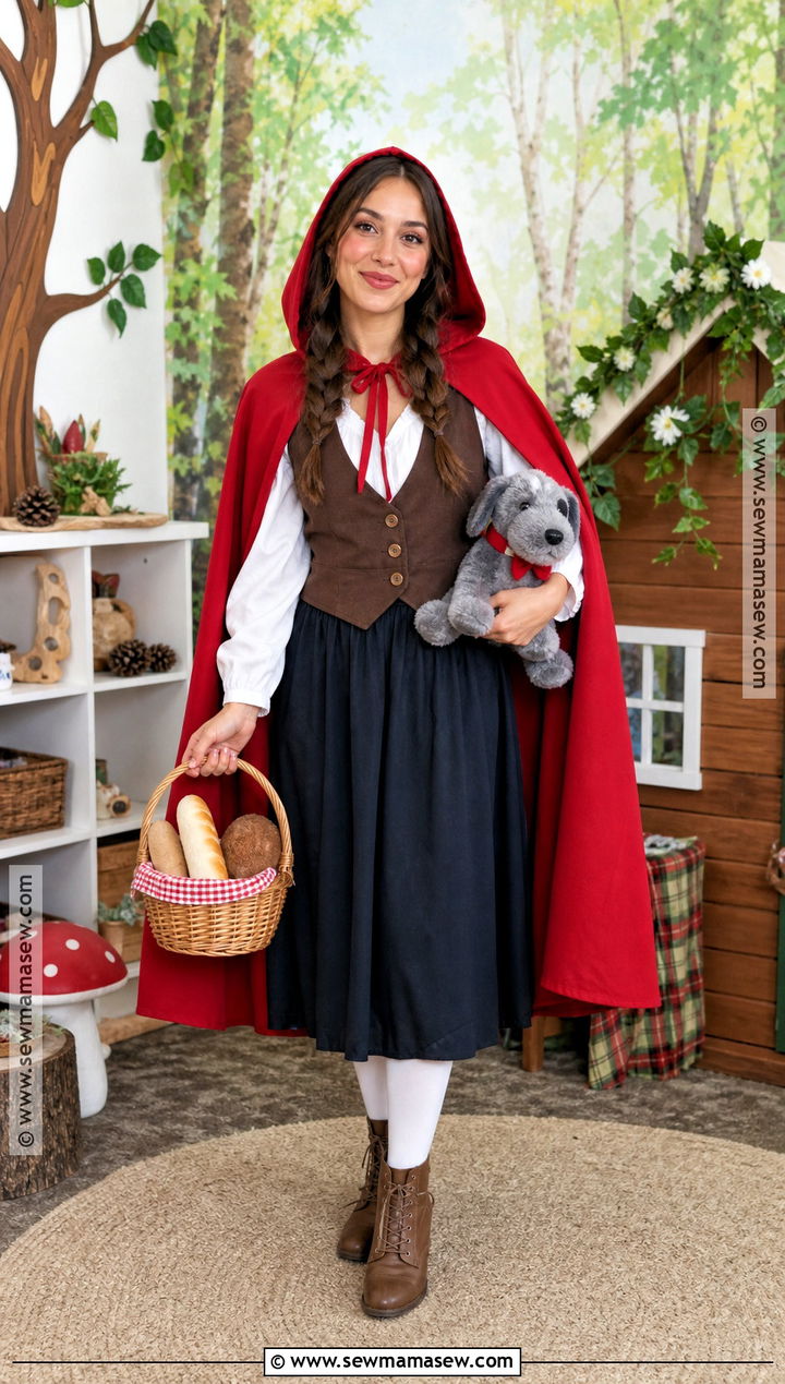 Little Red Riding Hood Costume With Cape - 35 book week costumes for teachers