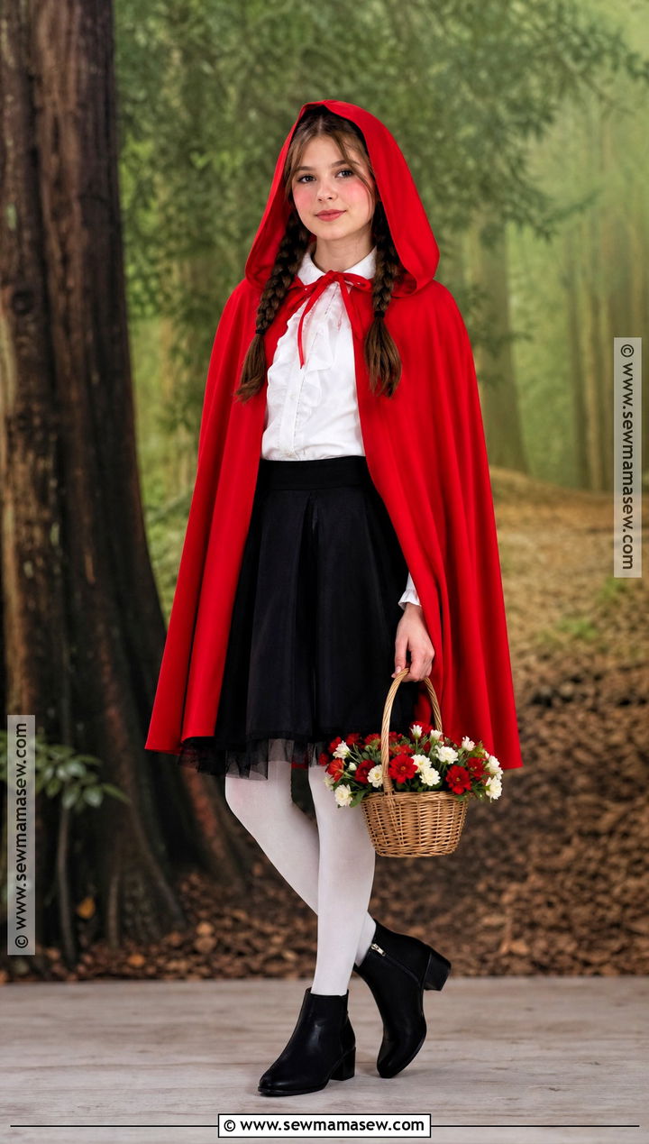 Little Red Riding Hood Costume - 30 character dress up day ideas