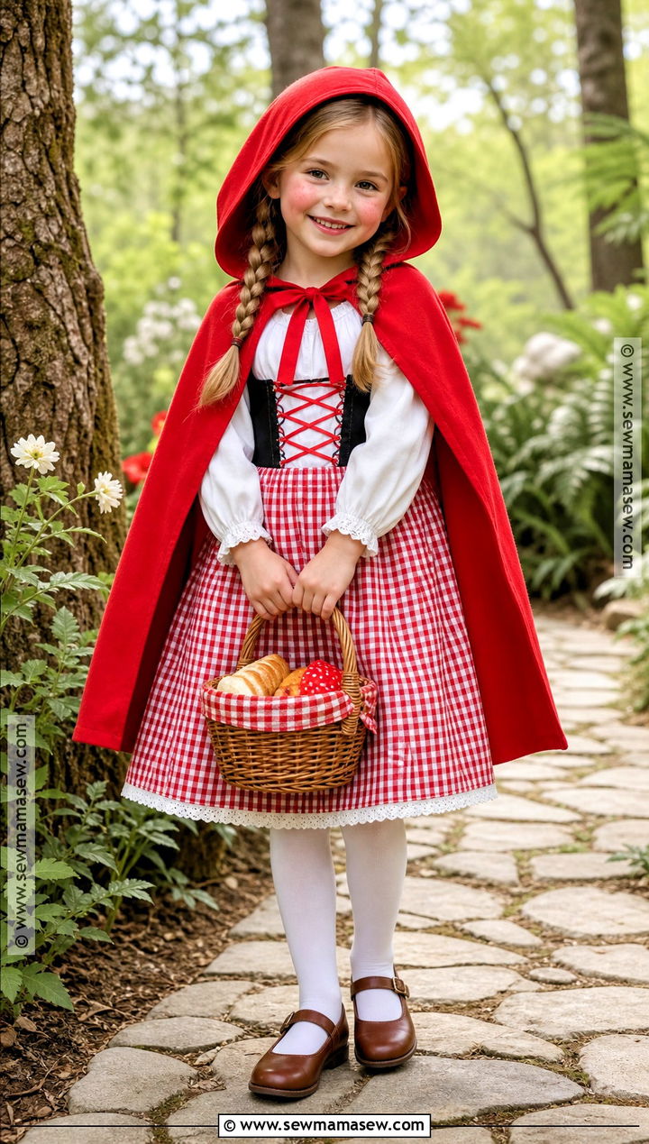 Little Red Riding Hood Fancy Dress Costume - 35 fancy dress costumes for kids