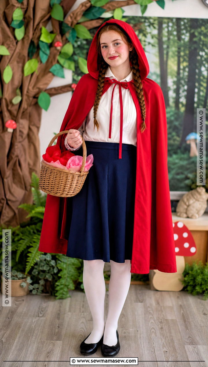 Little Red Riding Hood School Costume - 35 halloween costumes for school
