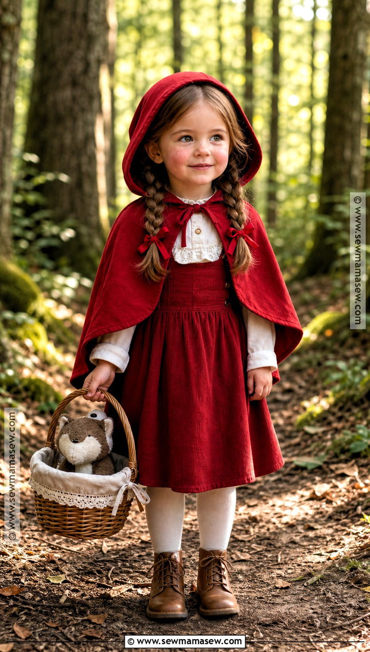 Little Red Riding Hood Toddler Costume - 35 toddler costumes for girls