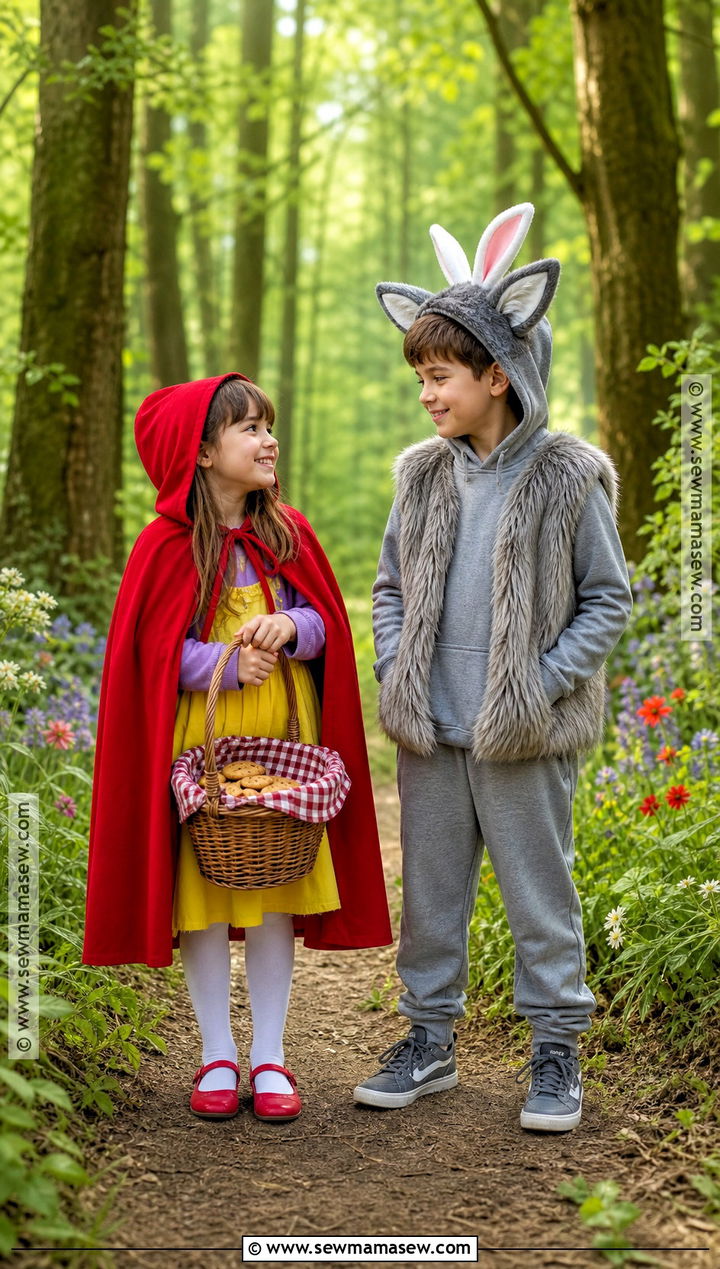 Little Ruby Riding Hood And Big Max Wolf Costume - 30 max and ruby costume ideas