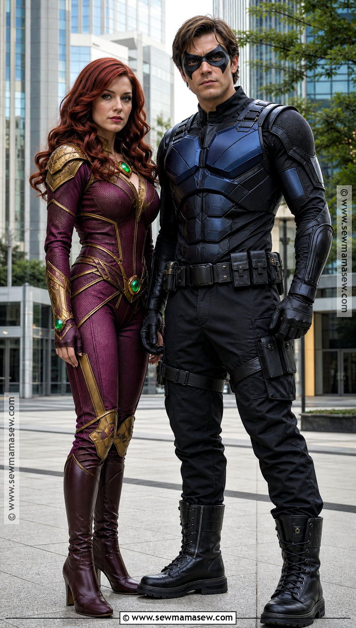 Live Action Starfire And Nightwing Costume - 35 starfire and nightwing costume ideas