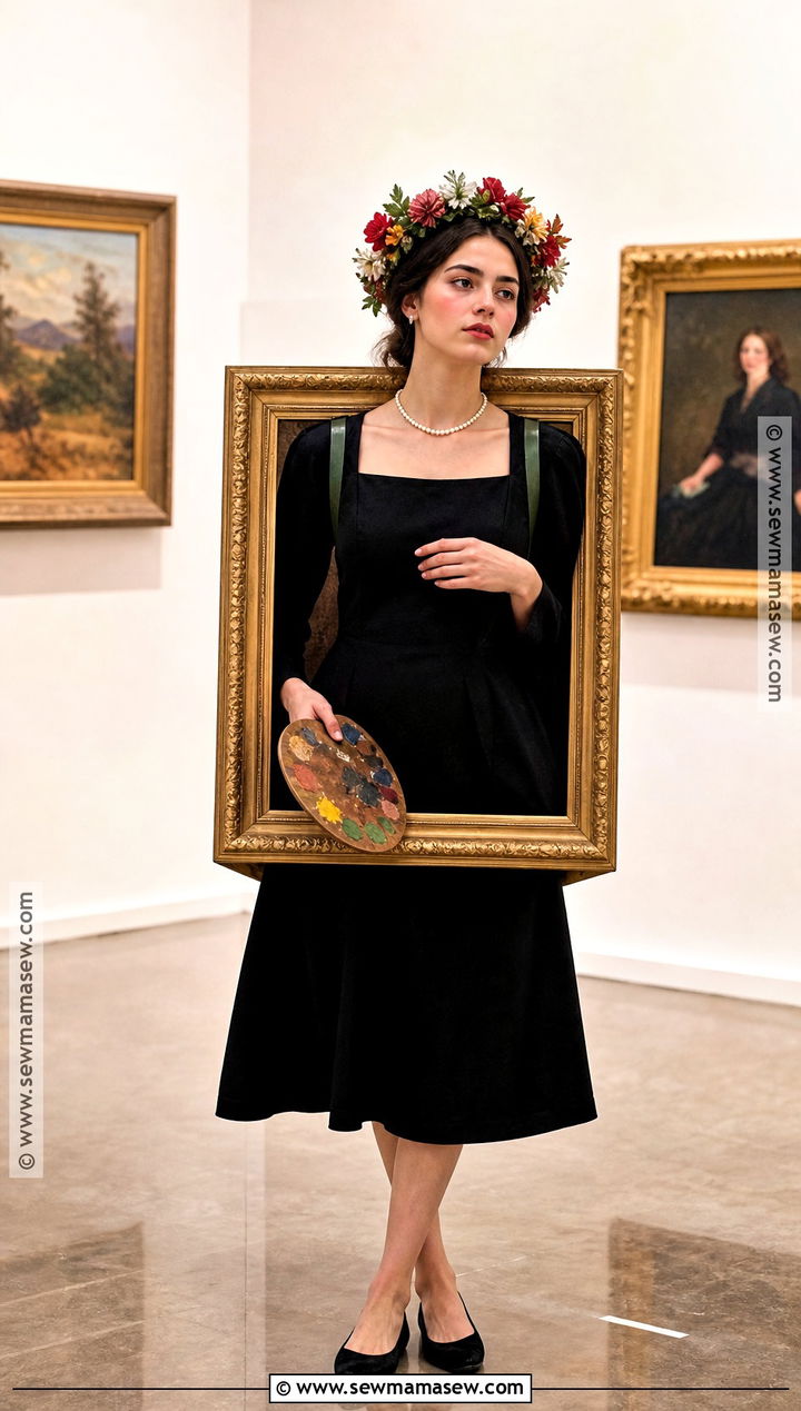 Living Art Painting Costume - 30 Creative Costume Ideas for Women