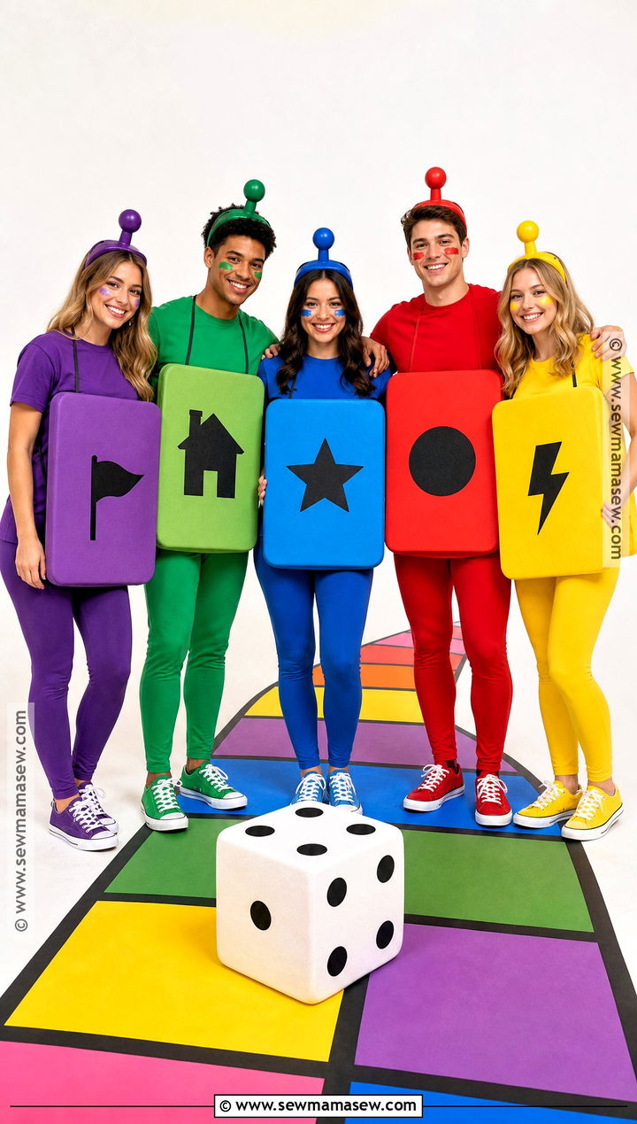 Living Board Game Group Costume - 35 unique costume ideas
