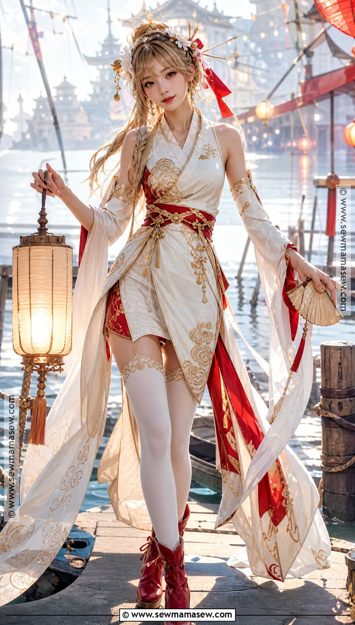 Liyue Festival Lumine Cosplay - 35 lumine cosplay ideas