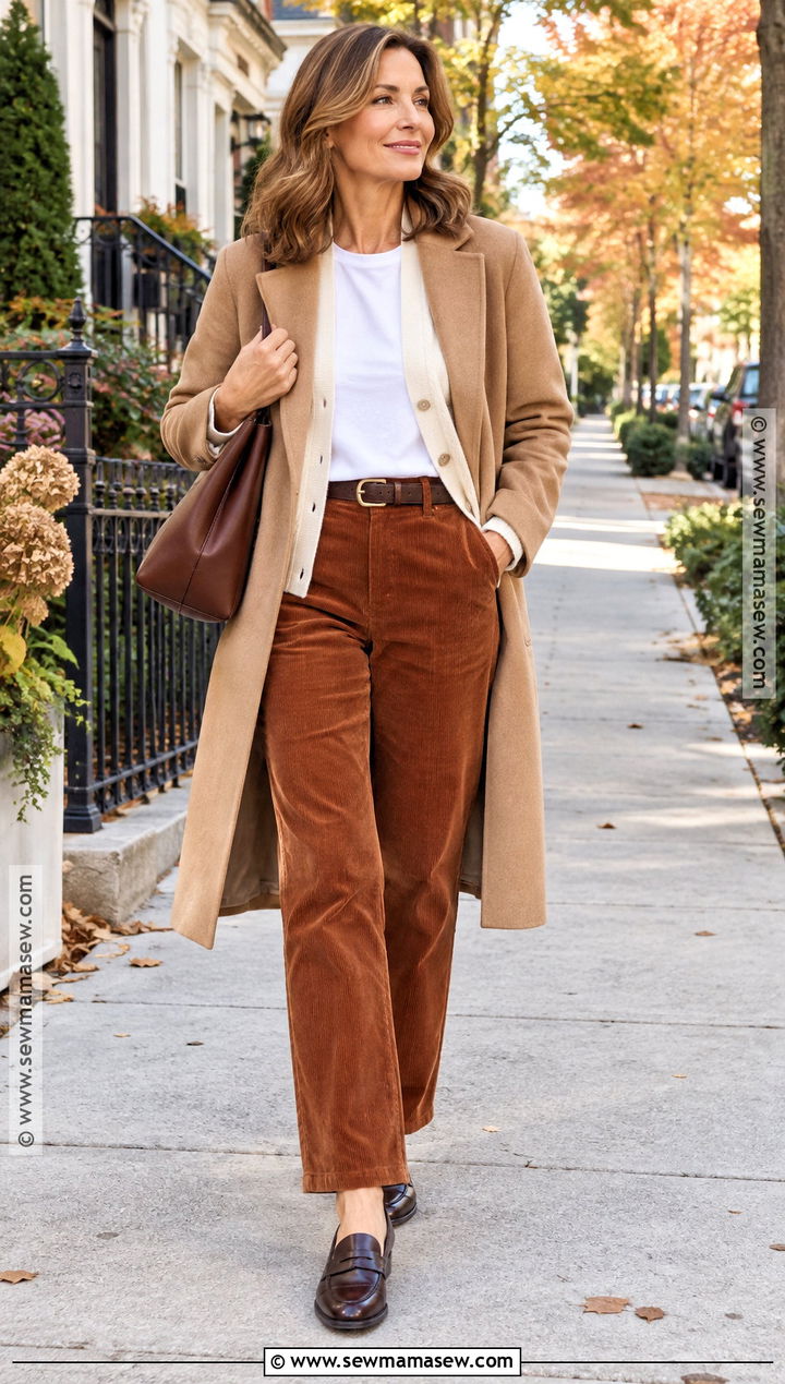 Loafers With Corduroy Pants And Cardigan - 15 fall 2026 loafers ideas