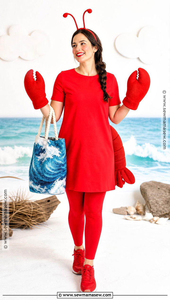 Lobster Red Dress Costume - 30 red dress costume ideas