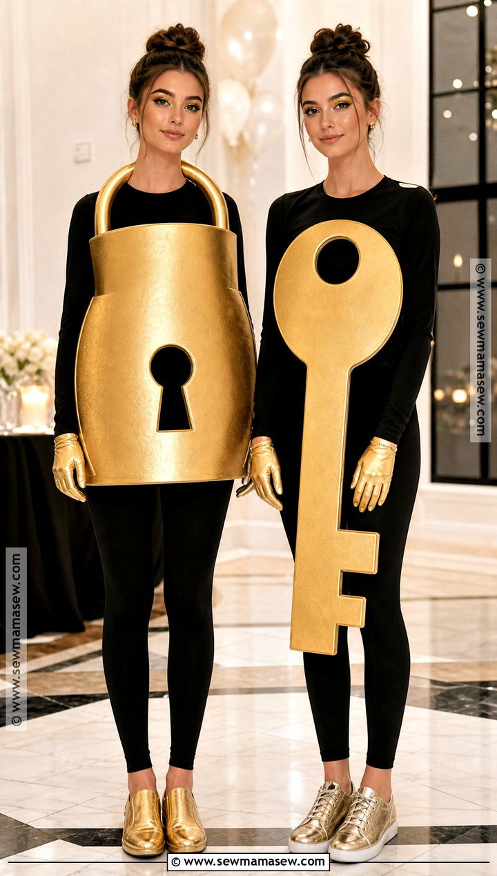 Lock And Key Twin Costume - 35 twin costumes