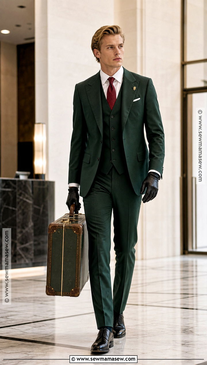 Loid Forger Cosplay With Green Suit - 30 Easy Anime Cosplay Ideas for Men