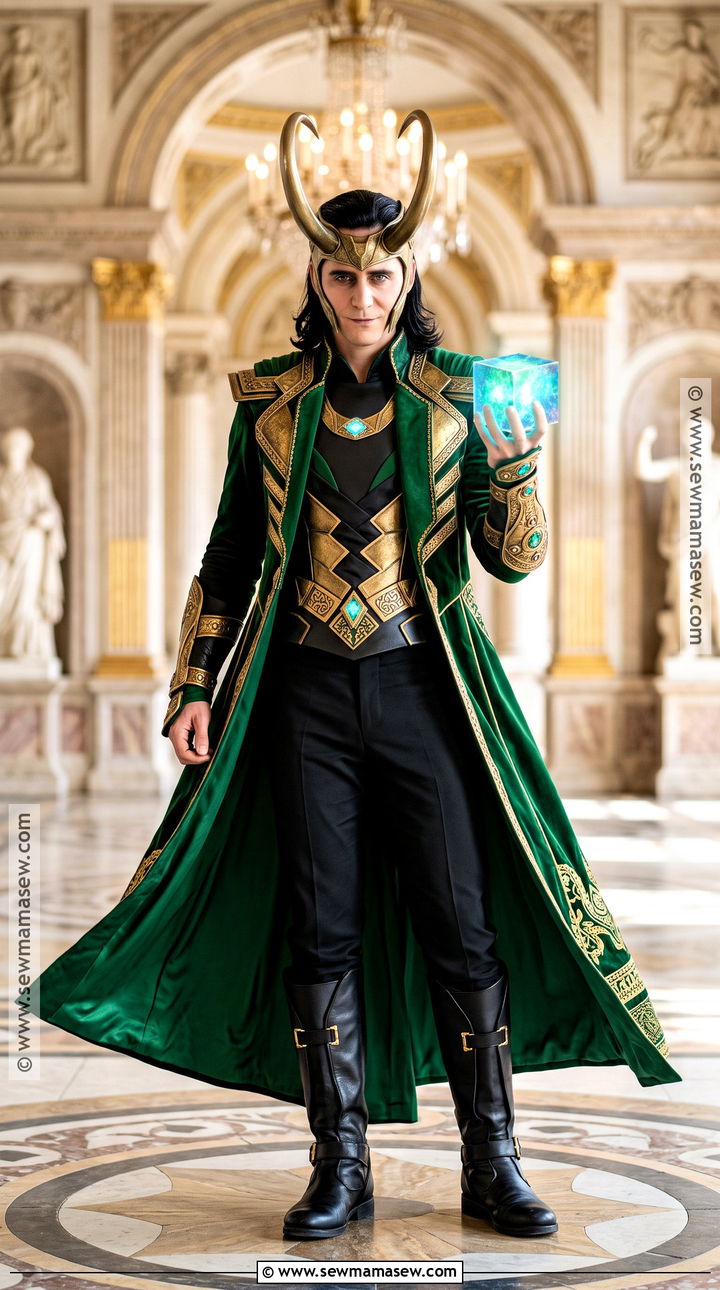 Loki Green Villain Costume - 35 green halloween costumes