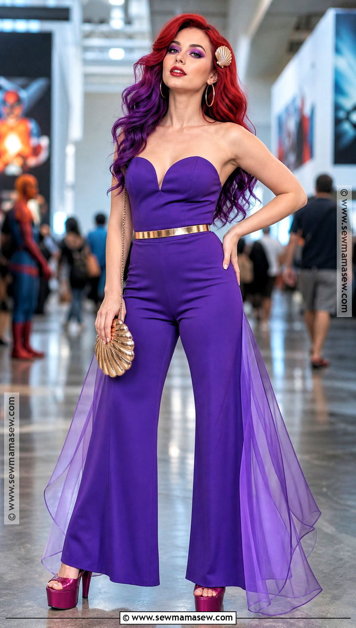 Lola Costume With Purple Jumpsuit - 30 lola from shark tale costume ideas
