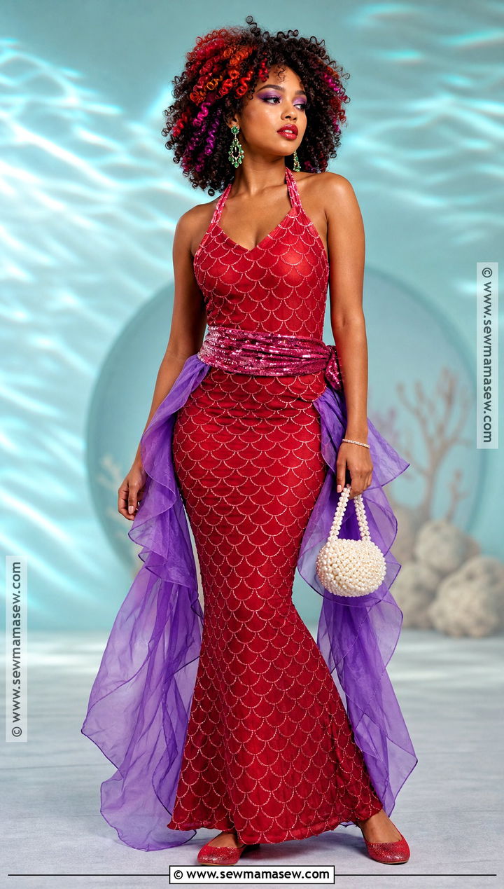 Lola Shark Tale Costume With Natural Curly Hair - 35 lola shark tale costume ideas