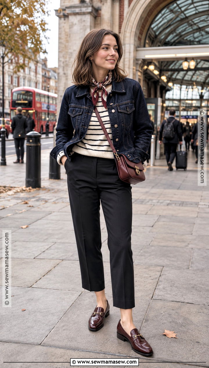 London Fall Denim Jacket Outfit - 15 Fall Outfits London 2026