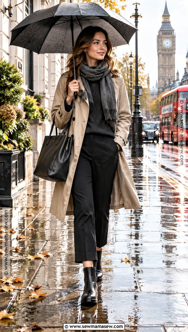 London Fall Rainy Day Outfit - 25 london fall outfits